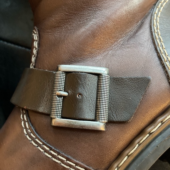 Brown Rieker 74385 Sybille 85 High Boots Size 38 (7) EUC - Picture 9 of 12